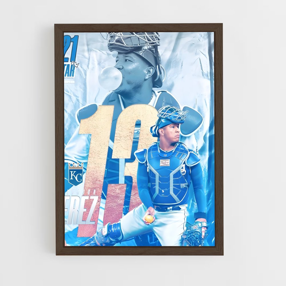 Poster Le Gardien du Terrain – affiche Baseball (vue 5)